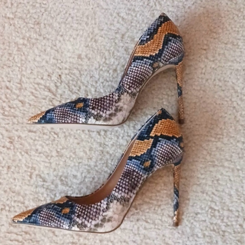 Steve Madden Snakeskin Patterned Stilettos